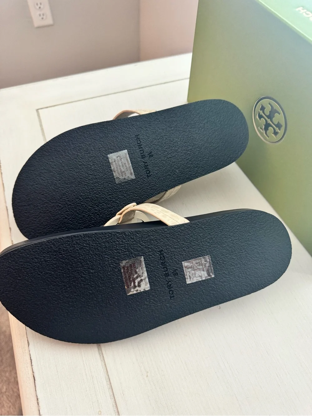 New! Tory Burch Miller Cloud Sandals/ Size 8.5